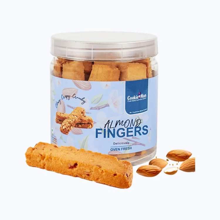 Cookieman Almond Finger Cookies