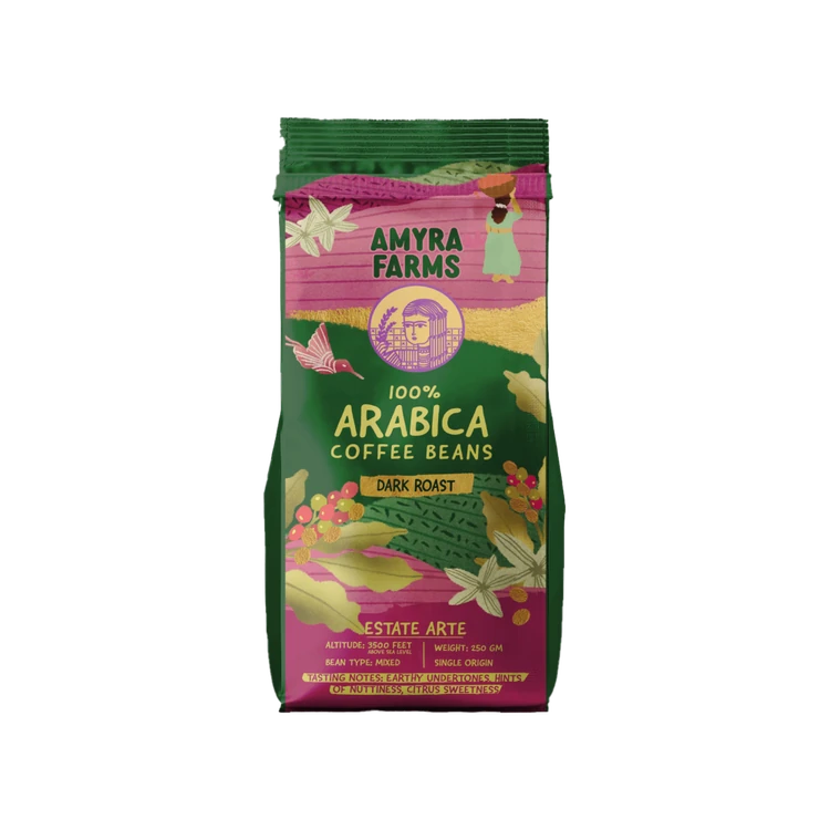 Amyra Farms 100% Arabica Dark Roast Coffee Beans