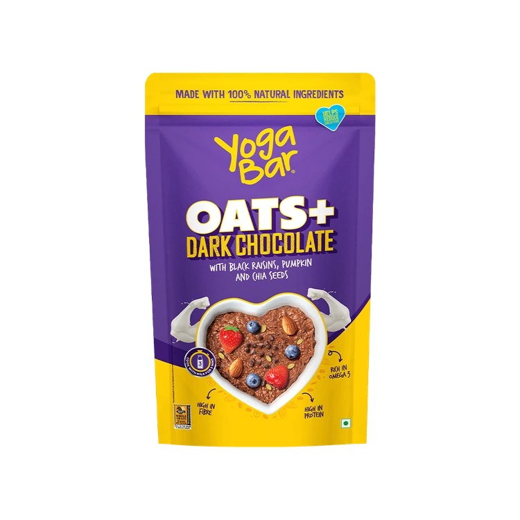 Yoga Bar Dark Chocolate Oats (Gluten Free)