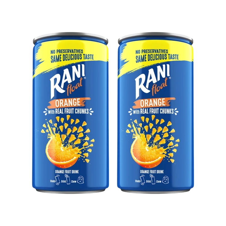 Rani Float Orange Fruit Juice - Pack of 2