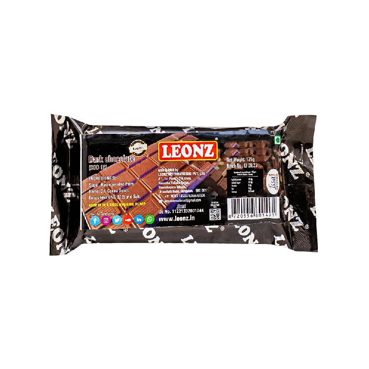 Leonz Dark Chocolate Bar