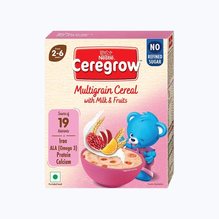 Nestle Ceregrow No Refined Sugar Multigrain Cereal