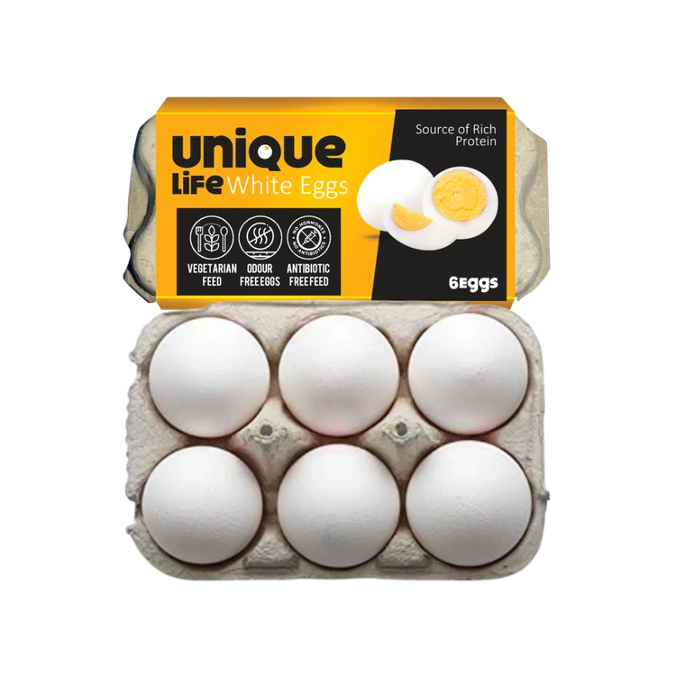 Unique Life White Eggs