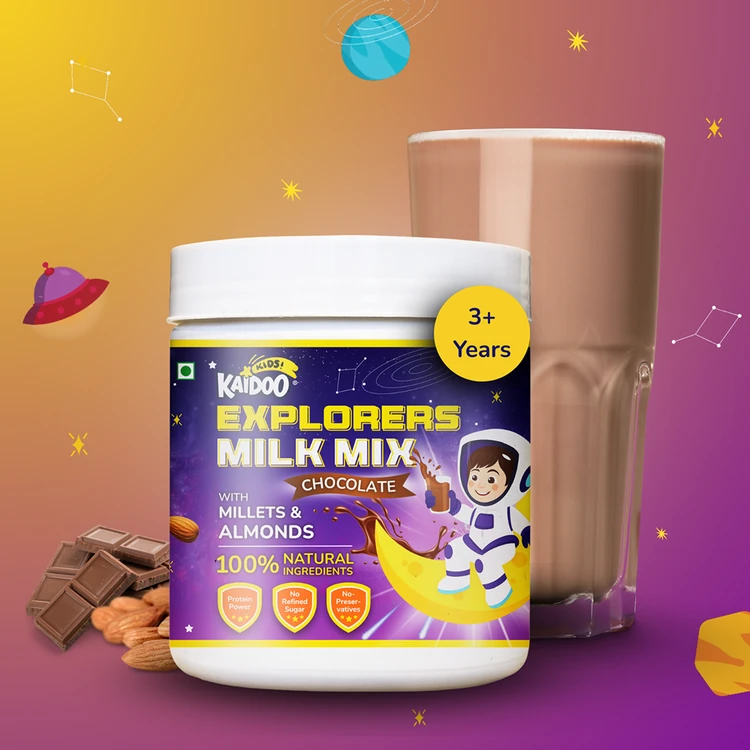 Kaidoo Kids Explorers Natural Milk Powder (Chocolate)