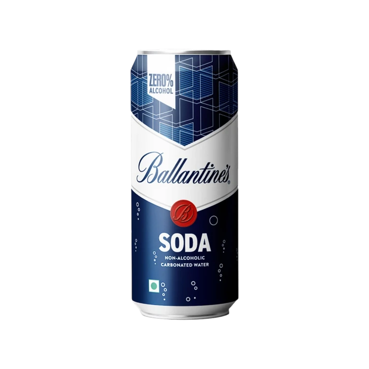 Ballantines Non-Alcoholic Carbonated Soda Water