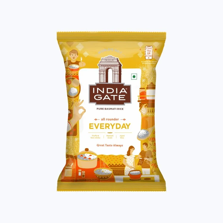 India Gate Everyday Basmati Rice (Medium Grain) (Basmati Akki)