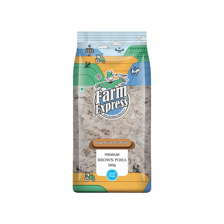 Farm Express Brown Brown Poha (Avalakki)