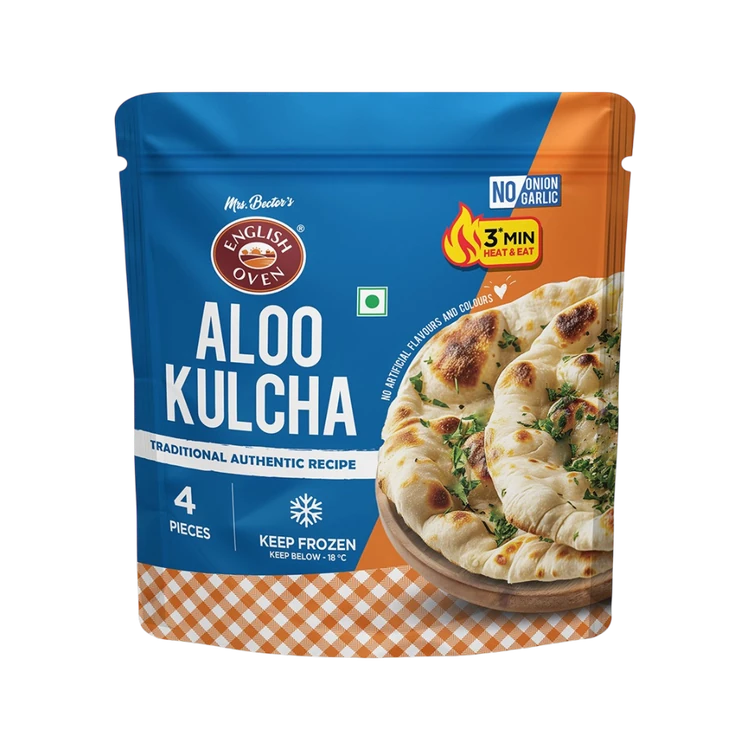 English Oven Ready To Eat Aloo Kulcha