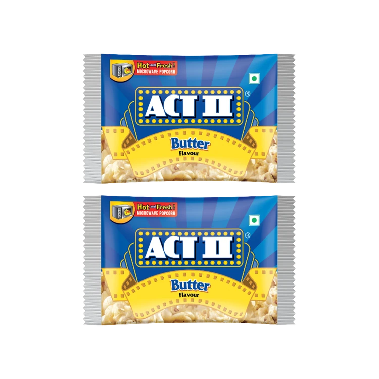 Act II Butter Popcorn - Microwave - Pack of 2
