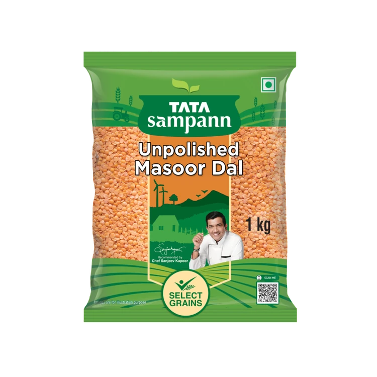 Tata Sampann Masoor Dal Unpolished (Masoor Bele)