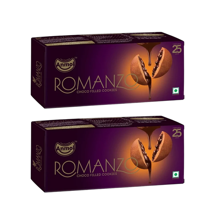 Anmol Romanzo Choco Filled Cookies - Pack of 2
