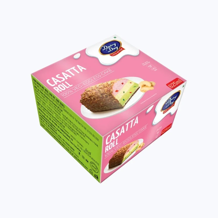 Dairy Day Cassata Frozen Dessert Roll