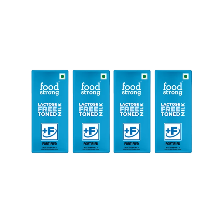 Foodstrong Lactose Free Milk - Pack of 4