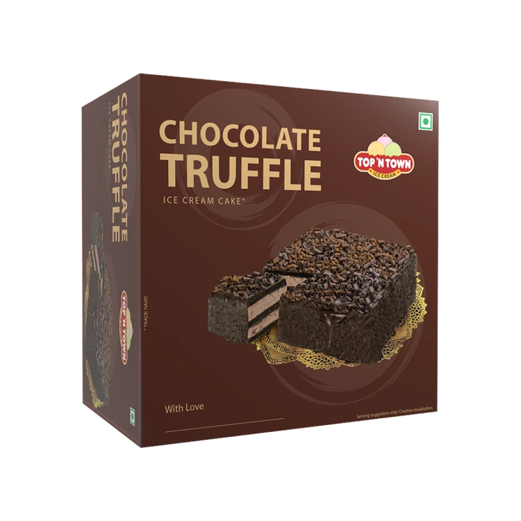 Top N Town Chocolate Truffle Ice Cream Cake