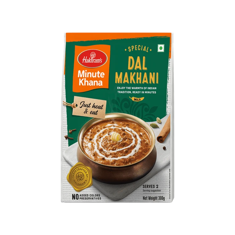 Haldiram's Minute Khana Dal Makhani Ready to Eat