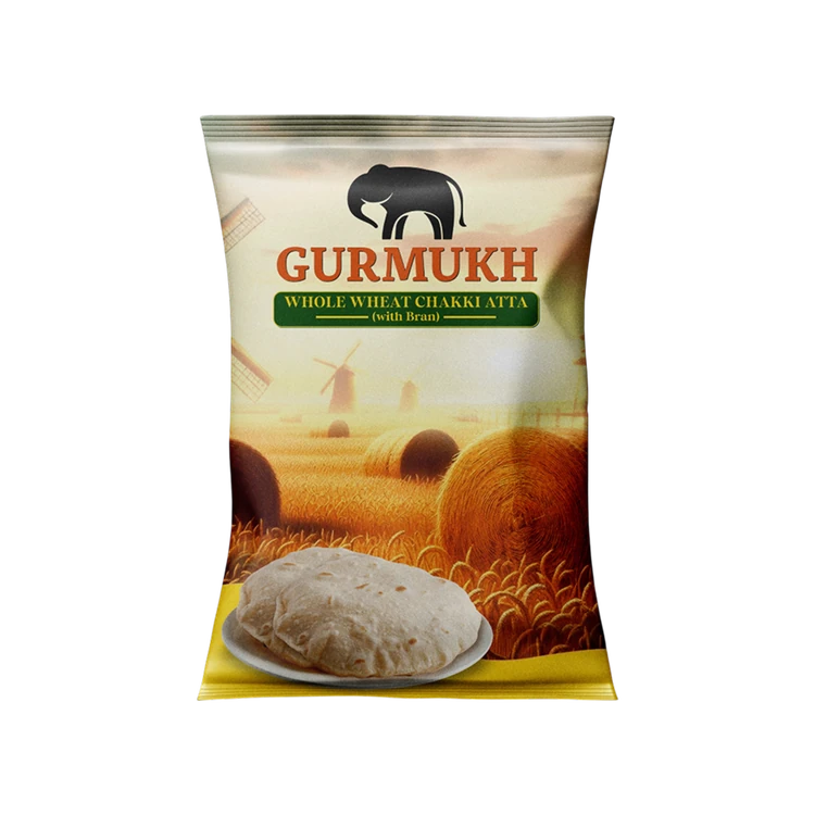 GURMUKH Whole Wheat Chakki Atta