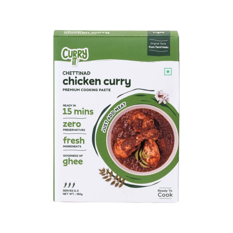 Curryit Chettinad Chicken Masala Cooking Paste