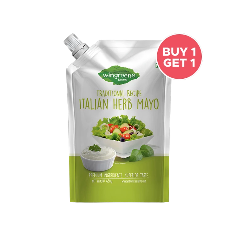 Wingreens Farms Italian Herb Mayonnaise - Buy 1 Get 1 Free