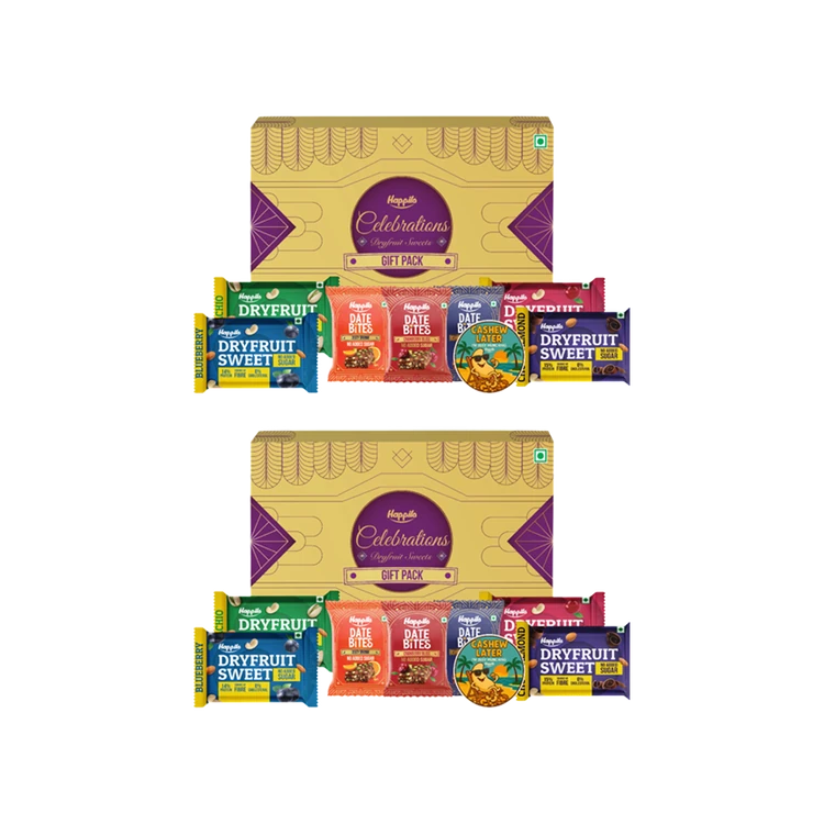 Happilo Celebrations Dryfruit Sweets Gift Pack