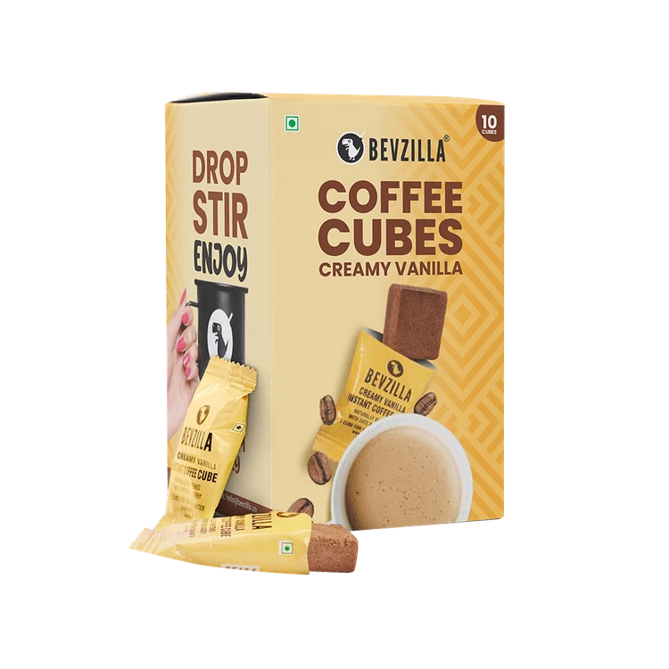 Bevzilla Instant Coffee Cubes (Creamy Vanilla)