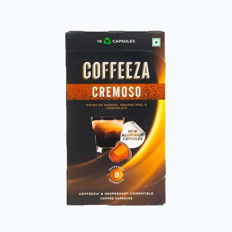 Coffeeza Cremoso Aluminium Coffee Capsules