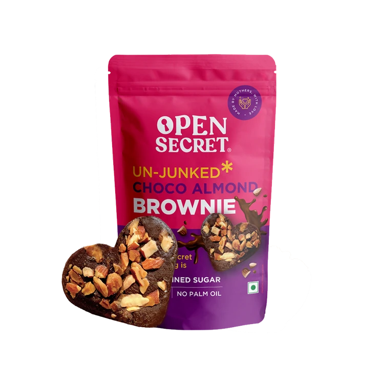 Open Secret Zero Maida Chocolate Brownie (Eggless)