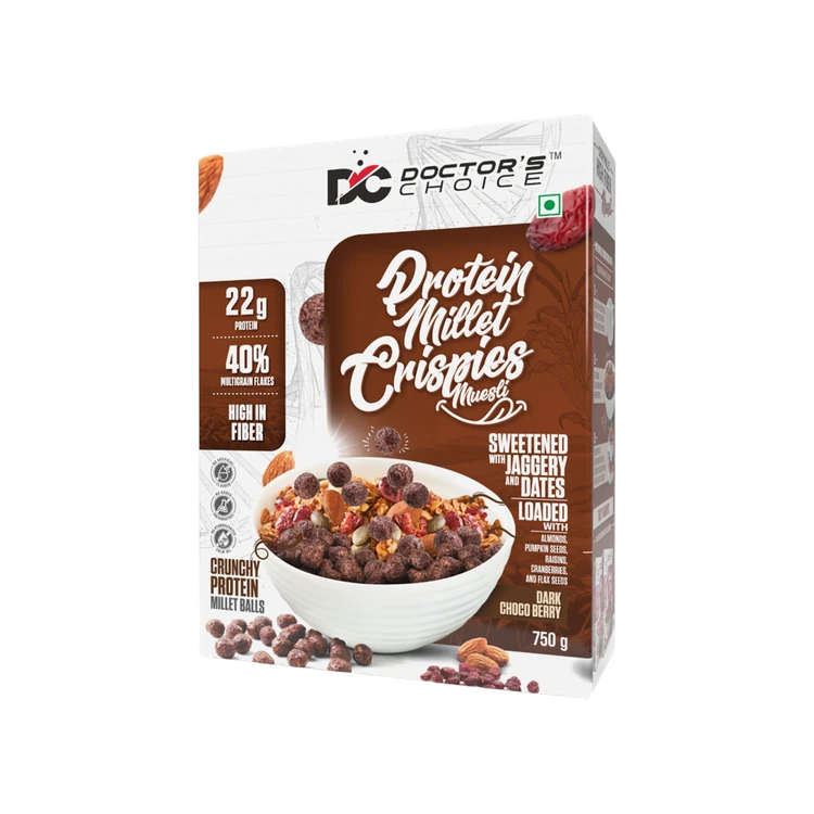 Doctor's Choice Protein Millet Crispies Muesli