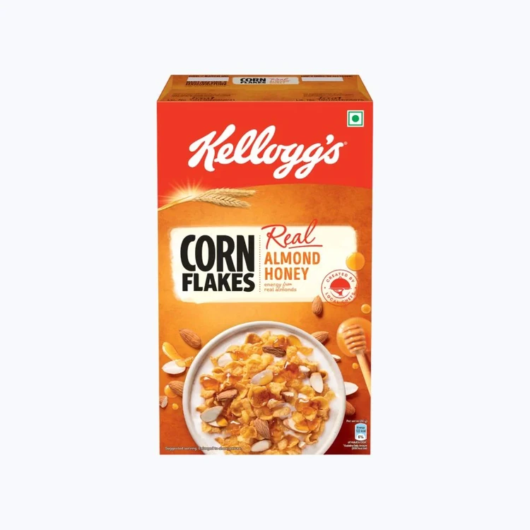 Kellogg's Real Almond Honey Corn Flakes
