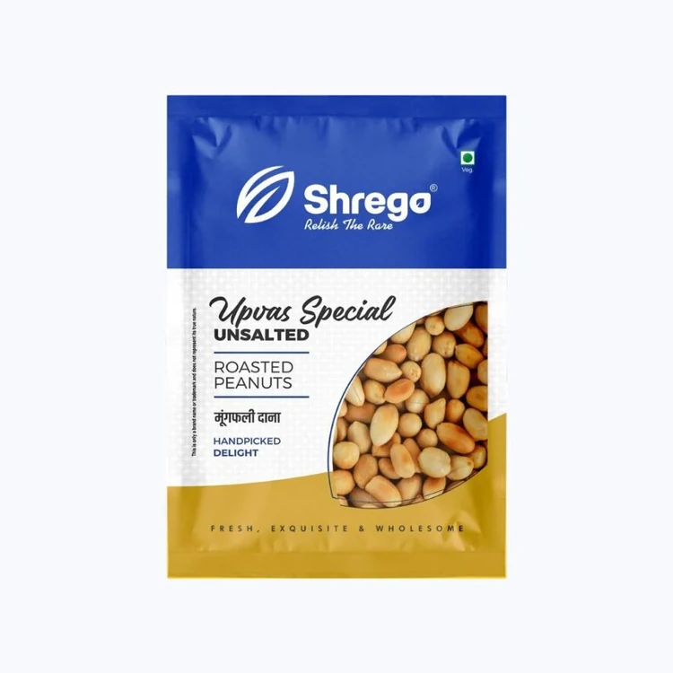Shrego Roasted Unsalted Peanuts