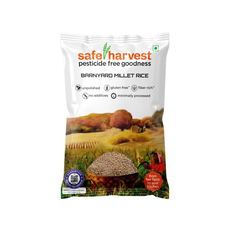 Safe Harvest Pesticide-Free Barnyard Millet