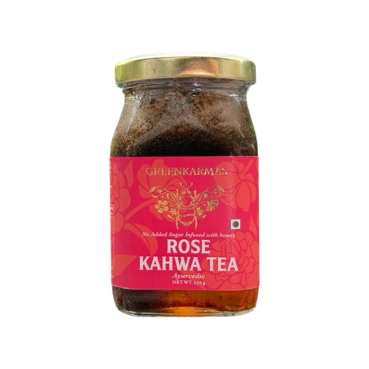 Greenkarmas Rose Kahwa Tea