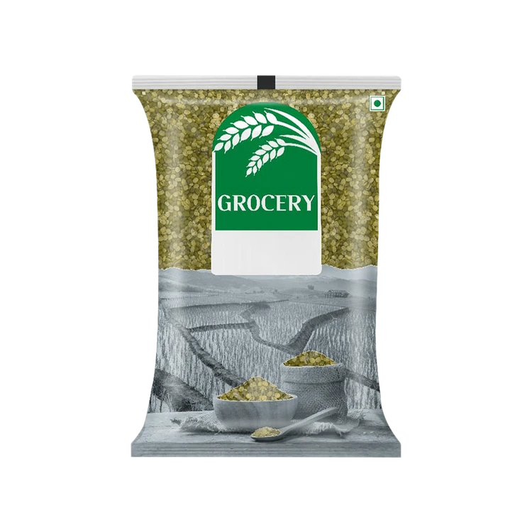 Grocery Moong Dal (Chilka) - Pack of 2 (Hesaru Kalu)