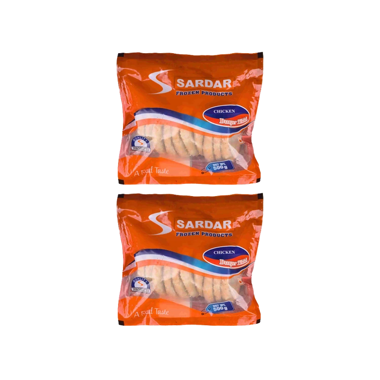 Sardar Chicken Burger Patty - Pack of 2