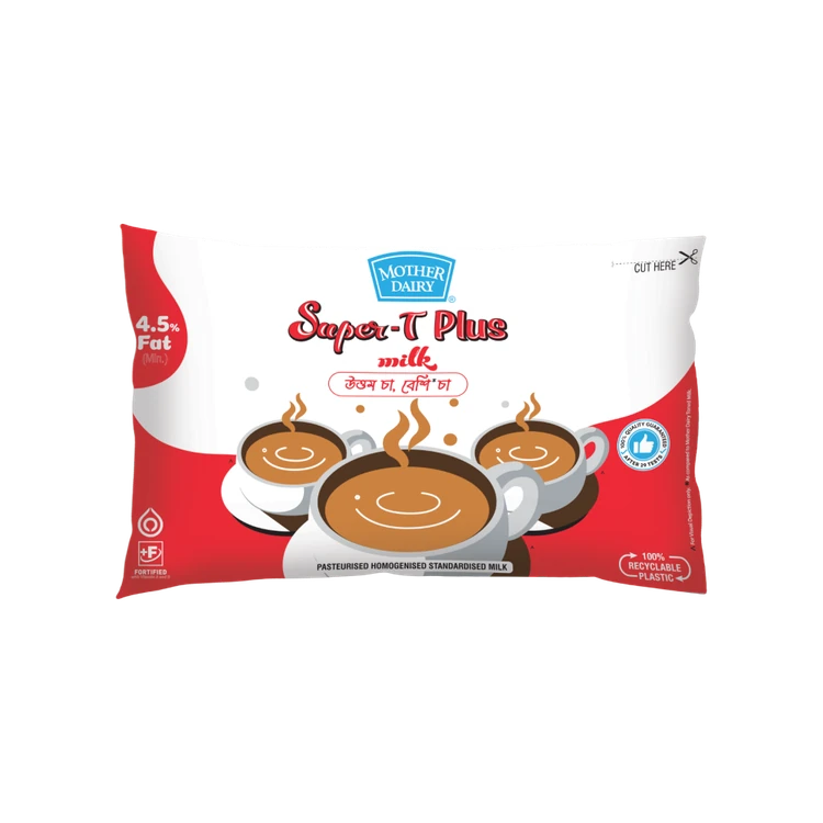 Mother Dairy Super T Plus Fresh Milk