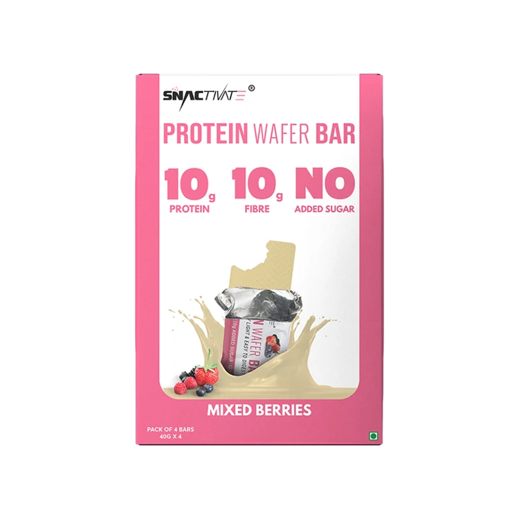 Snactivate Mixed Berries Protein Wafer Bar