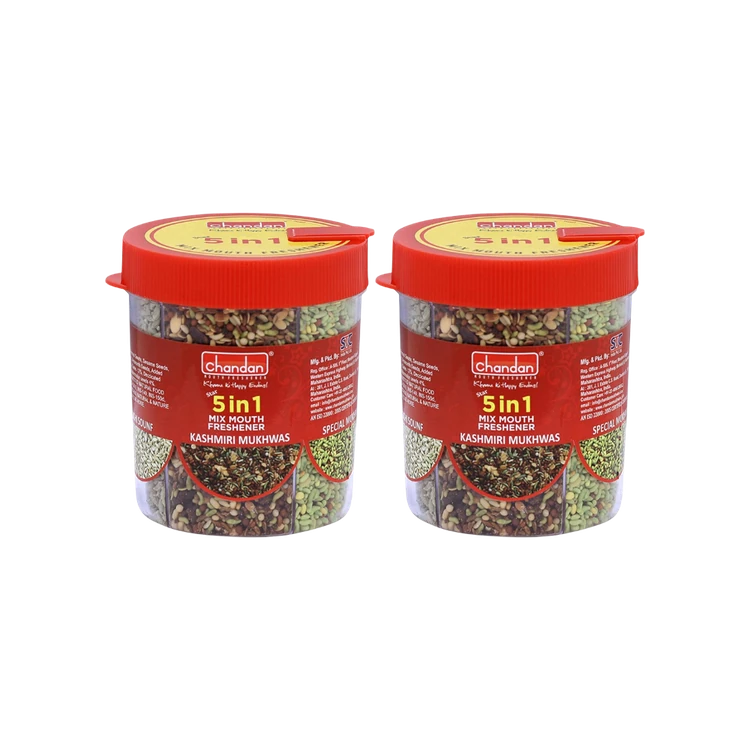 Chandan Star 5 in 1 Mouth Freshener - Pack of 2
