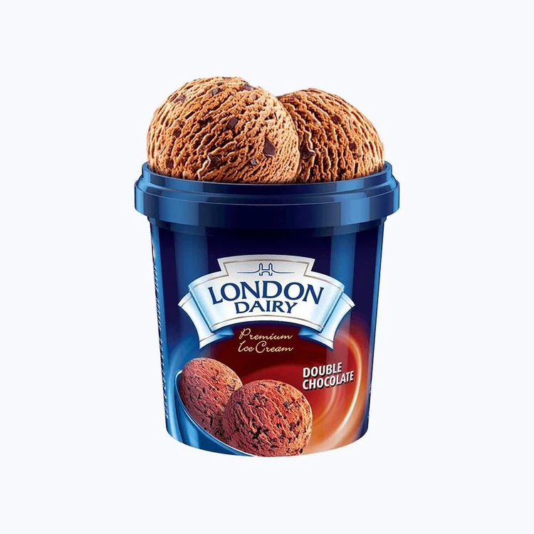 London Dairy Double Chocolate Ice Cream Cup