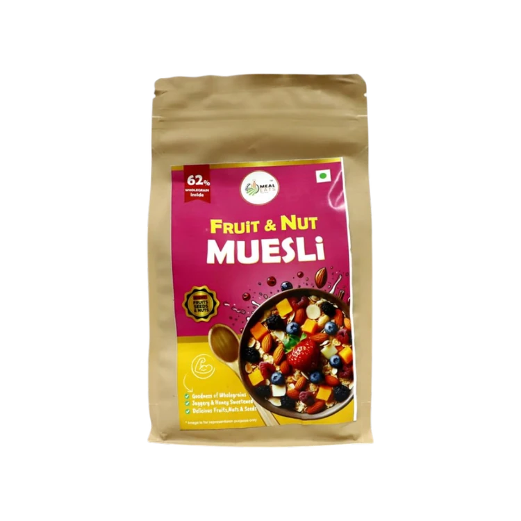 MEALEATS Fruit and Nut Muesli