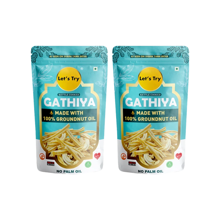 Let's Try Gathiya - Pack of 2