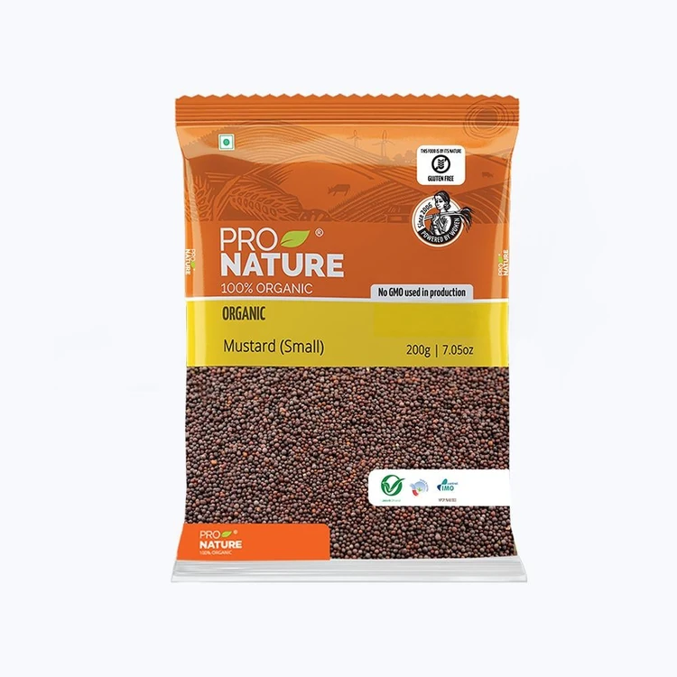 Pro Nature Black Organic Mustard Seeds