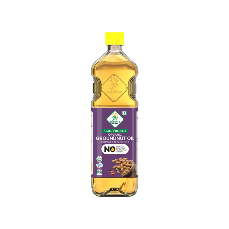 24 Mantra Organic Cold Pressed Groundnut Oil