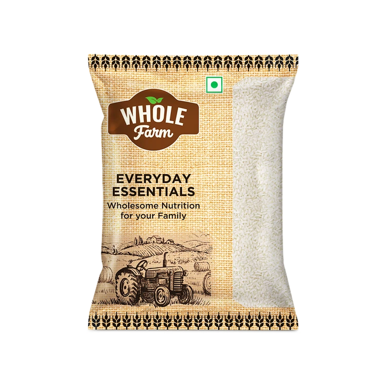 Whole Farm Premium Raw Sonamasuri Rice (12-15 Months) (Medium Grain) (Sonamasuri Akki)