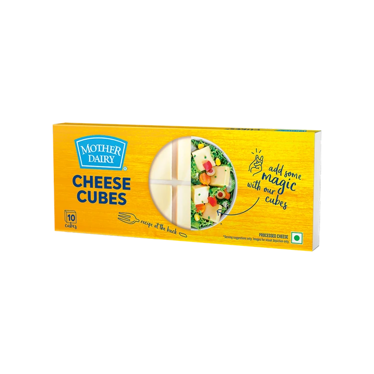 Mother Dairy Cheese Cubes