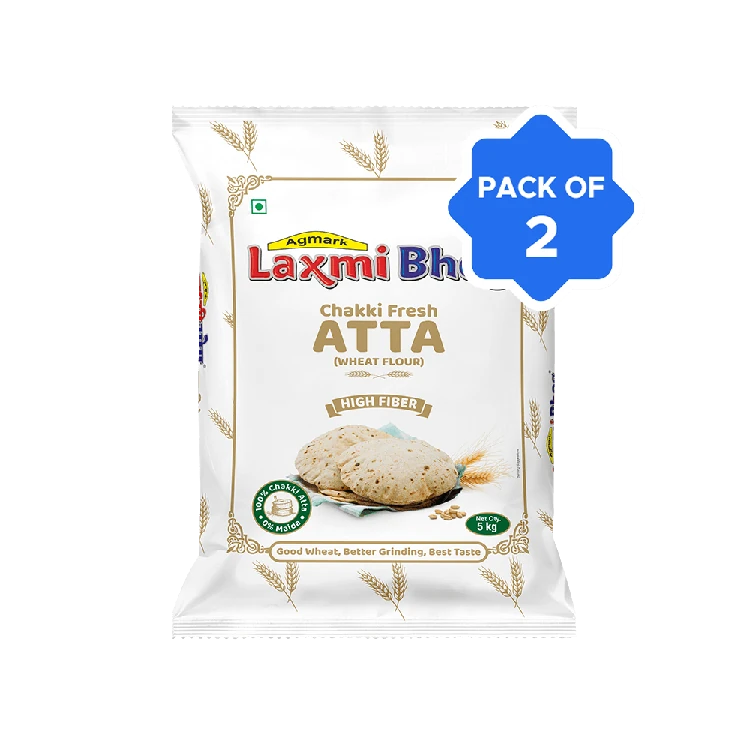 Laxmi Bhog Atta - Pack of 2 (Godihittu)
