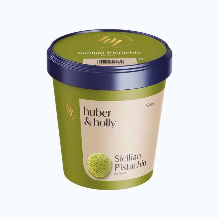 Huber & Holly Sicilian Pistachio Ice Cream Tub