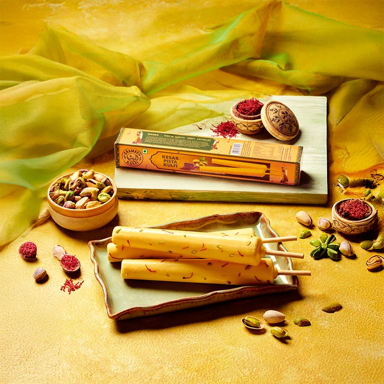 Grameen Kesar Pista Kulfi Stick
