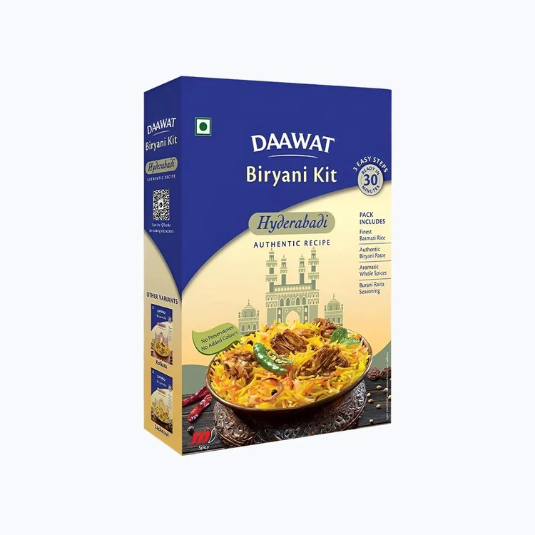 Daawat Hyderabadi Biryani Kit (Long Grain)