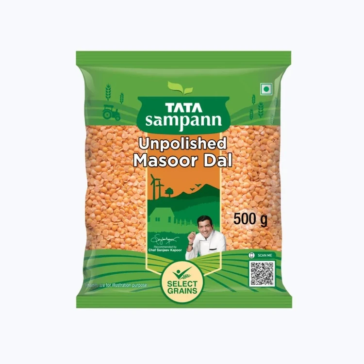 Tata Sampann Unpolished Masoor Dal (Masoor Bele)