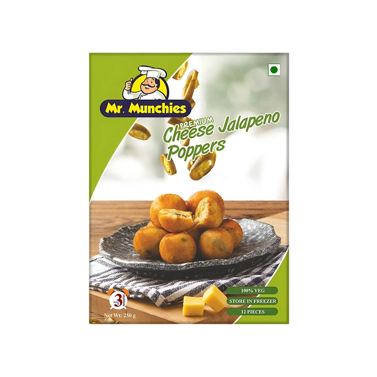 Mr. Munchies Cheese Jalapeno Poppers / Cheese Nuggets (Frozen)
