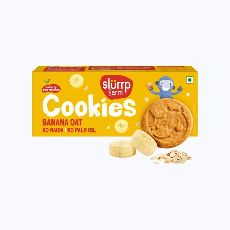 Slurrp Farm Banana Oat Cookies